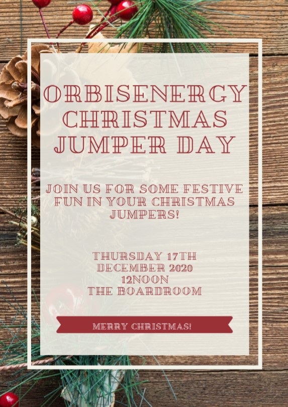 Christmas Shindig - TENANTS ONLY - OrbisEnergy